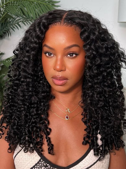 13x6 Glueless Lace Front Wig – Pre-Everything Drawstring Dome Cap, 180% Density Wear & Go Wig – US Stock